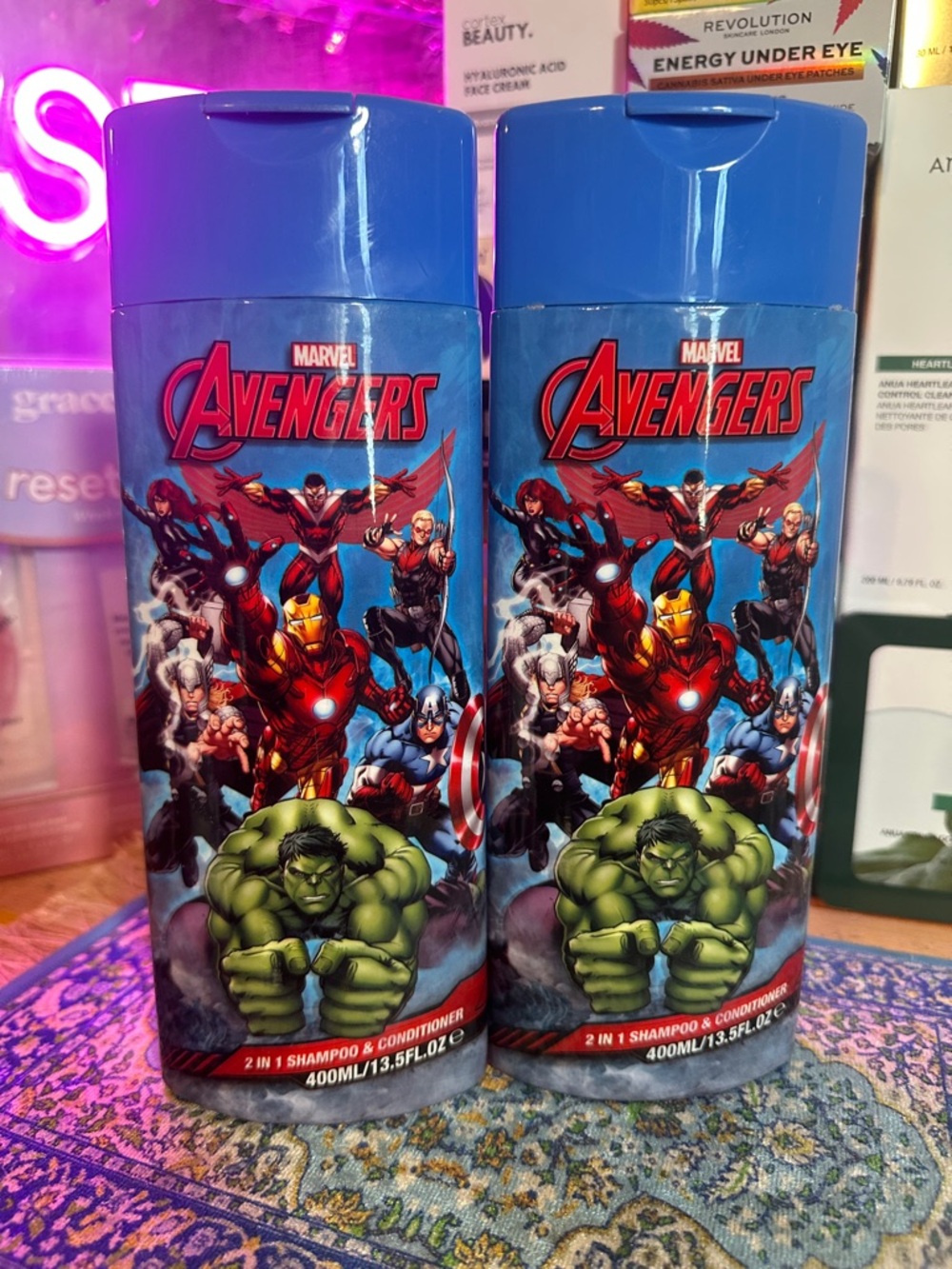 Marvel avengers 2 in 1 shampoo & conditioner 2pk